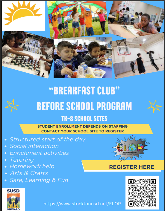 Breakfast Before School Information