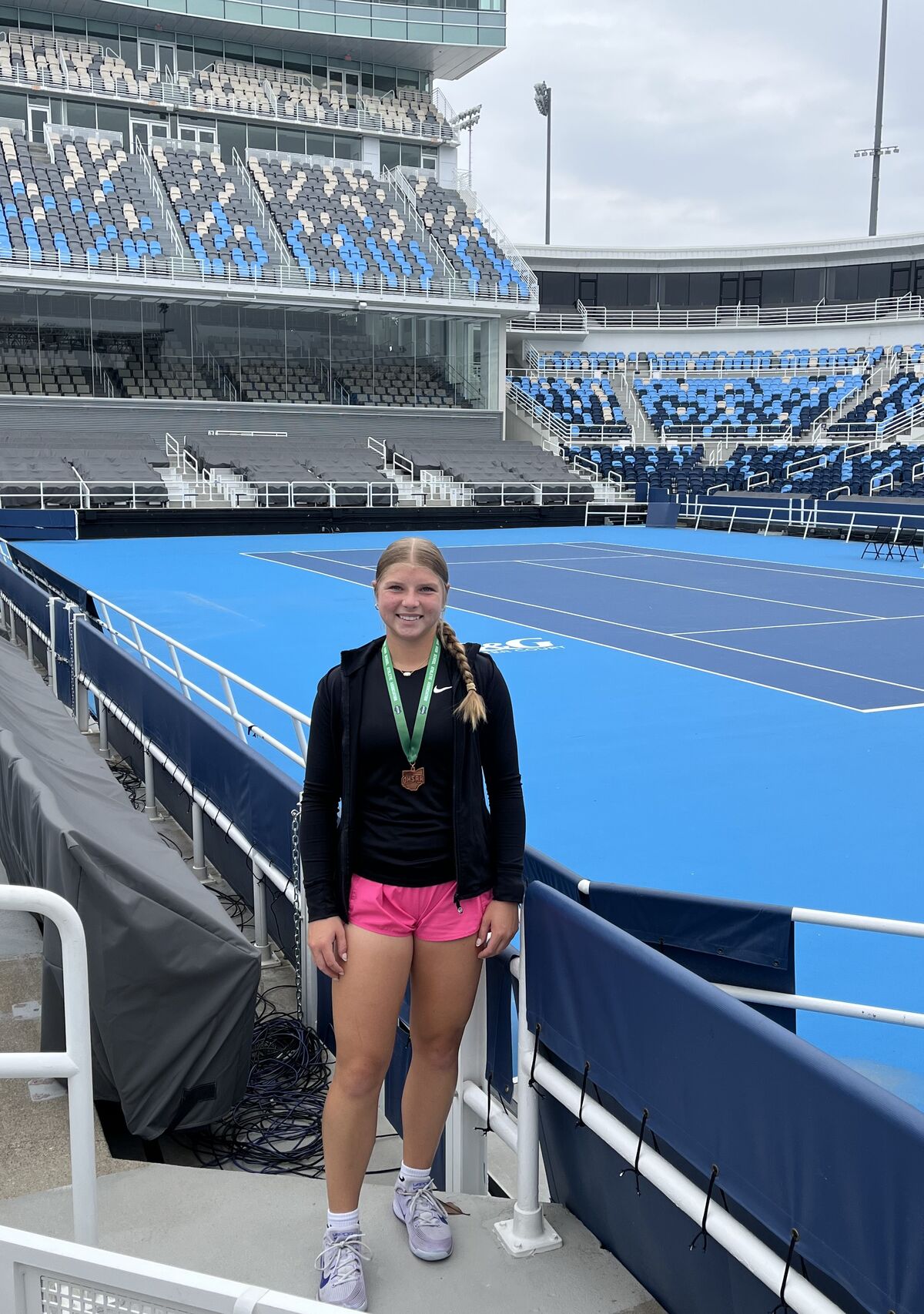 Maggie Schmiedebusch at state tournament