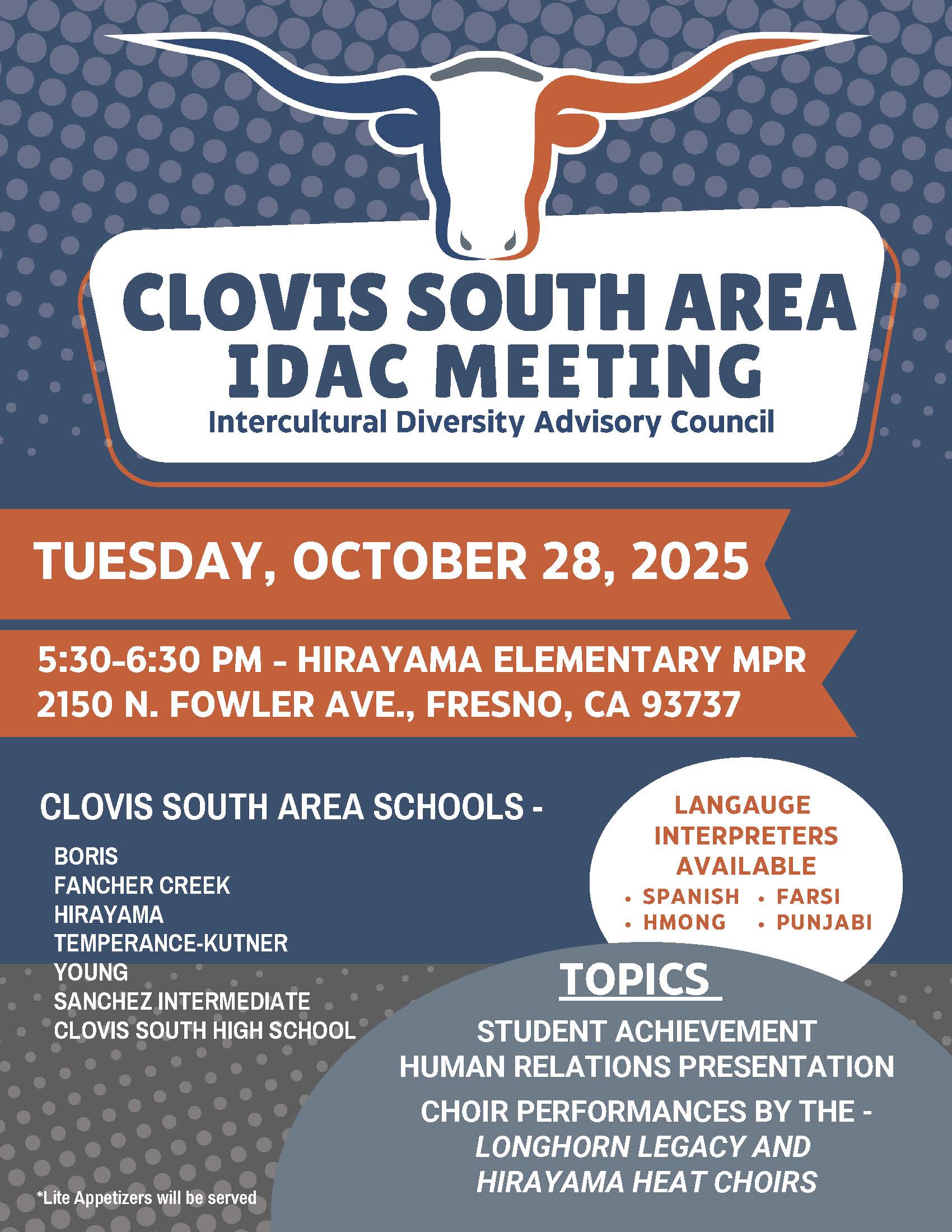 CS Area IDAC meeting