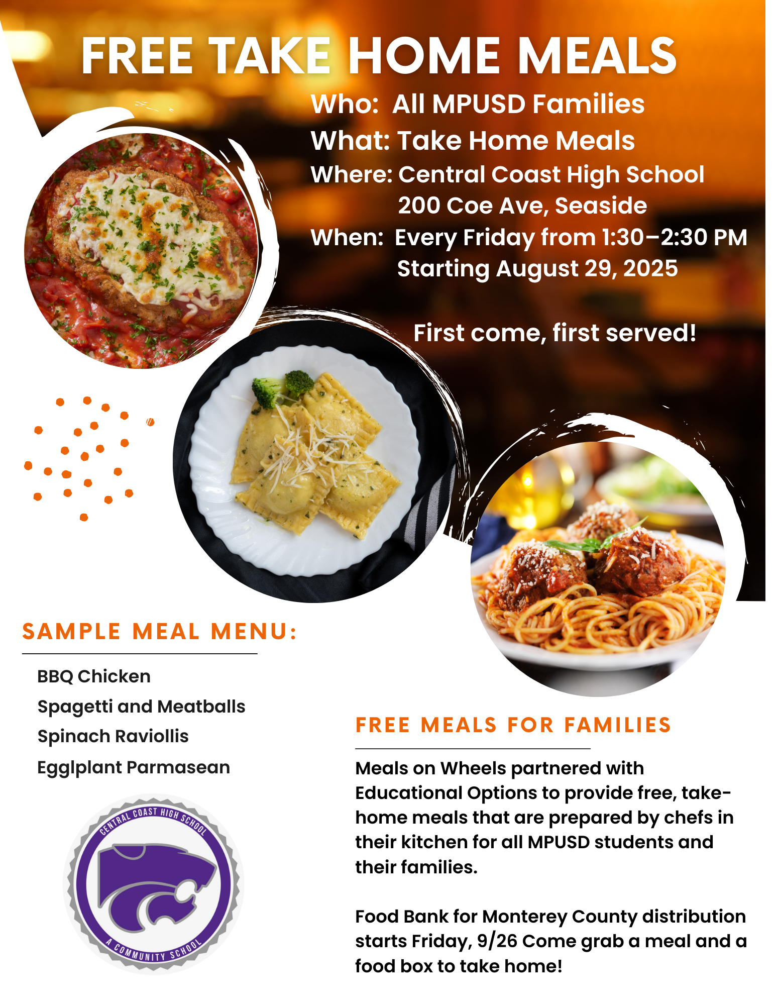 Meals on Wheels Free Meals