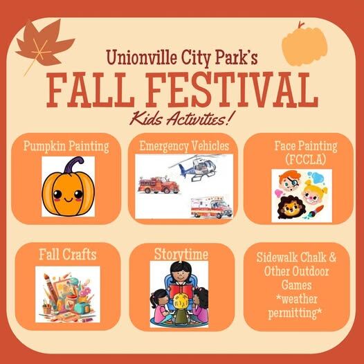 fall festival flyer