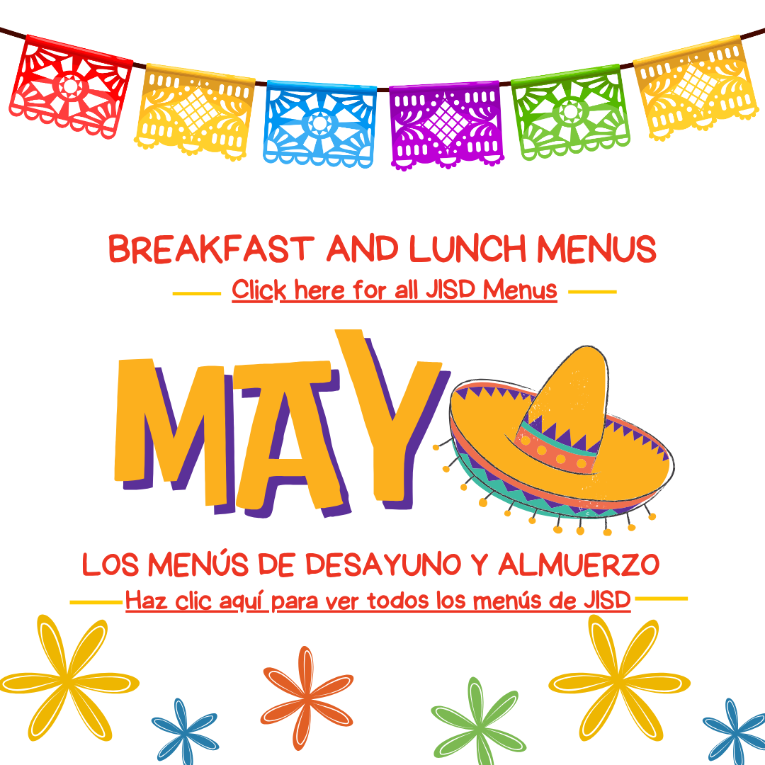 May Lunch Menus