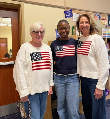 Teachers are twinning on Veterans Day