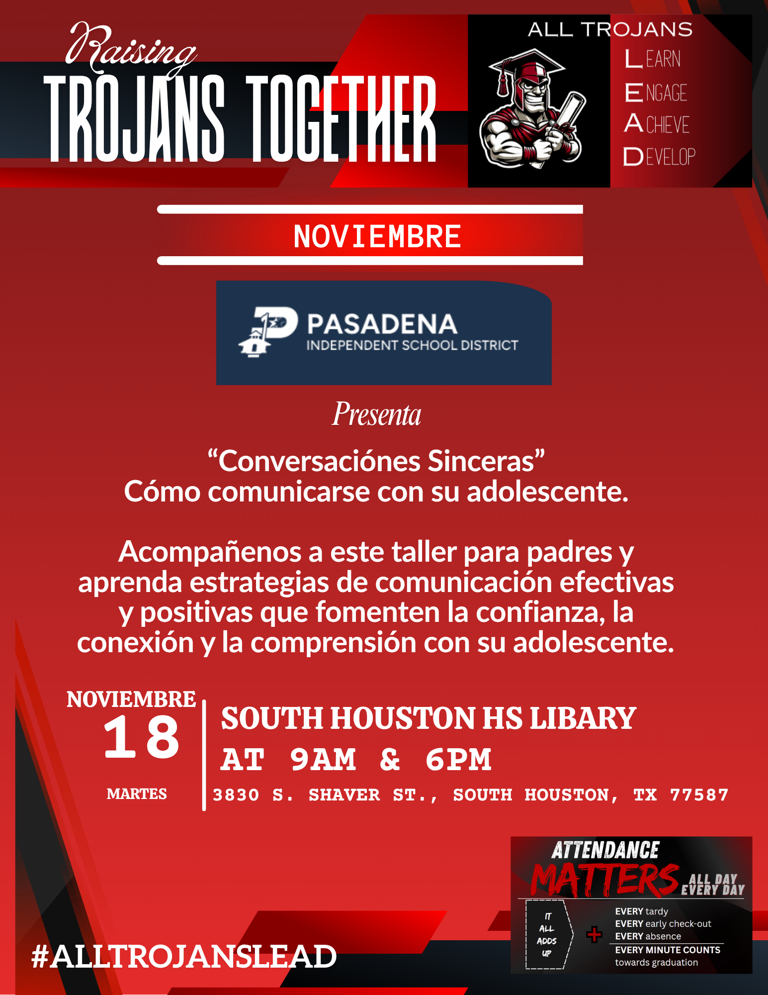 Raising Trojans Together