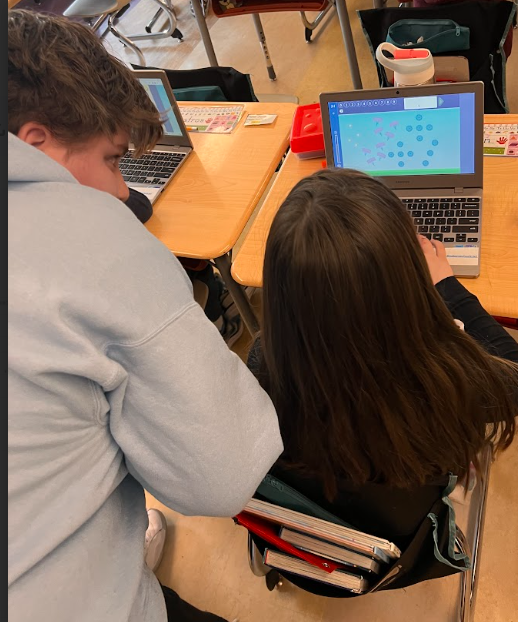 MMS student helps with math