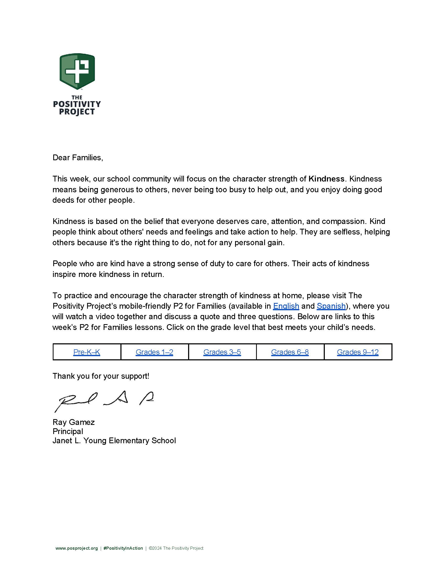 Positivity Project - Week of 12.1.25