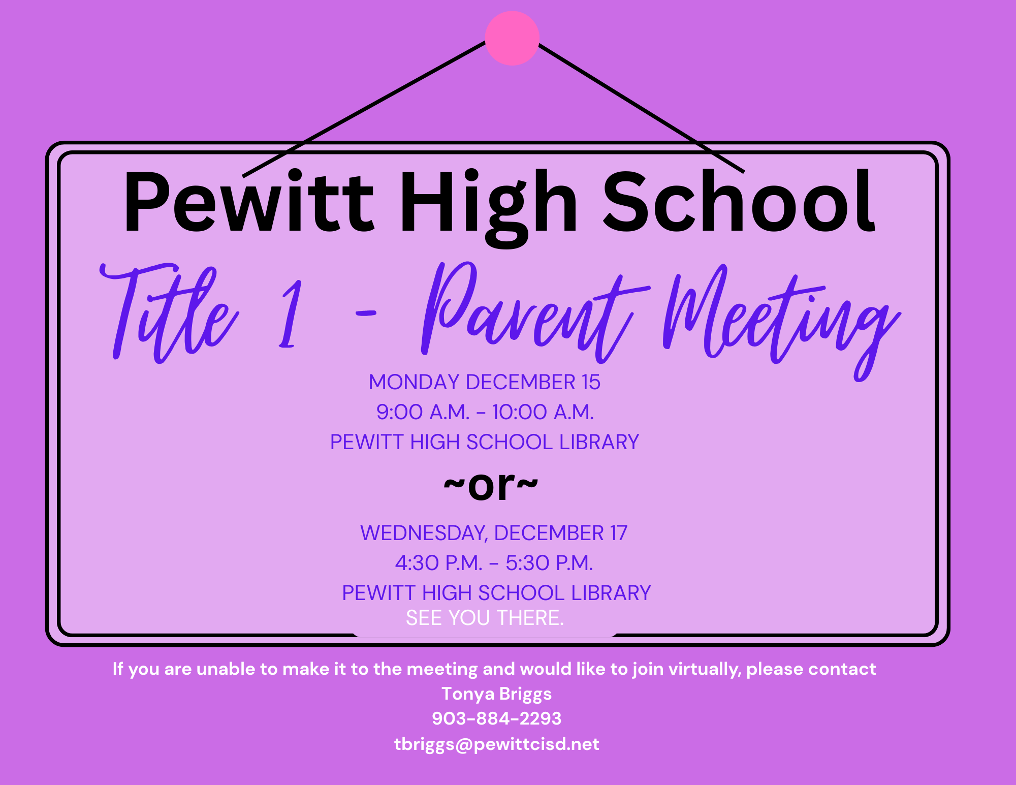 Pewitt CISD