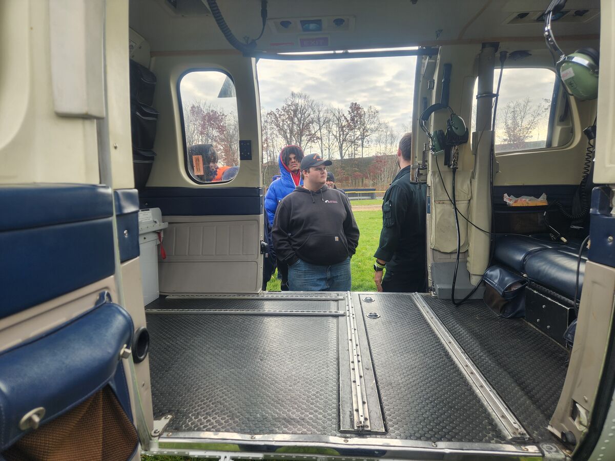 🚁 NYS Trooper Aviation Unit Visits RJSHS Fire Safety Course