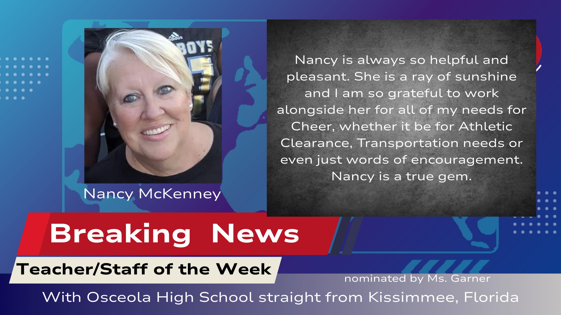 Teacher/Staff of the Week