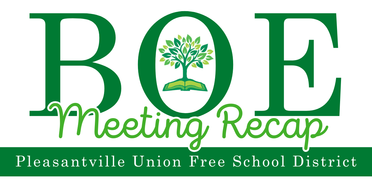 Pleasantville BOE June 2 Meeting Recap
