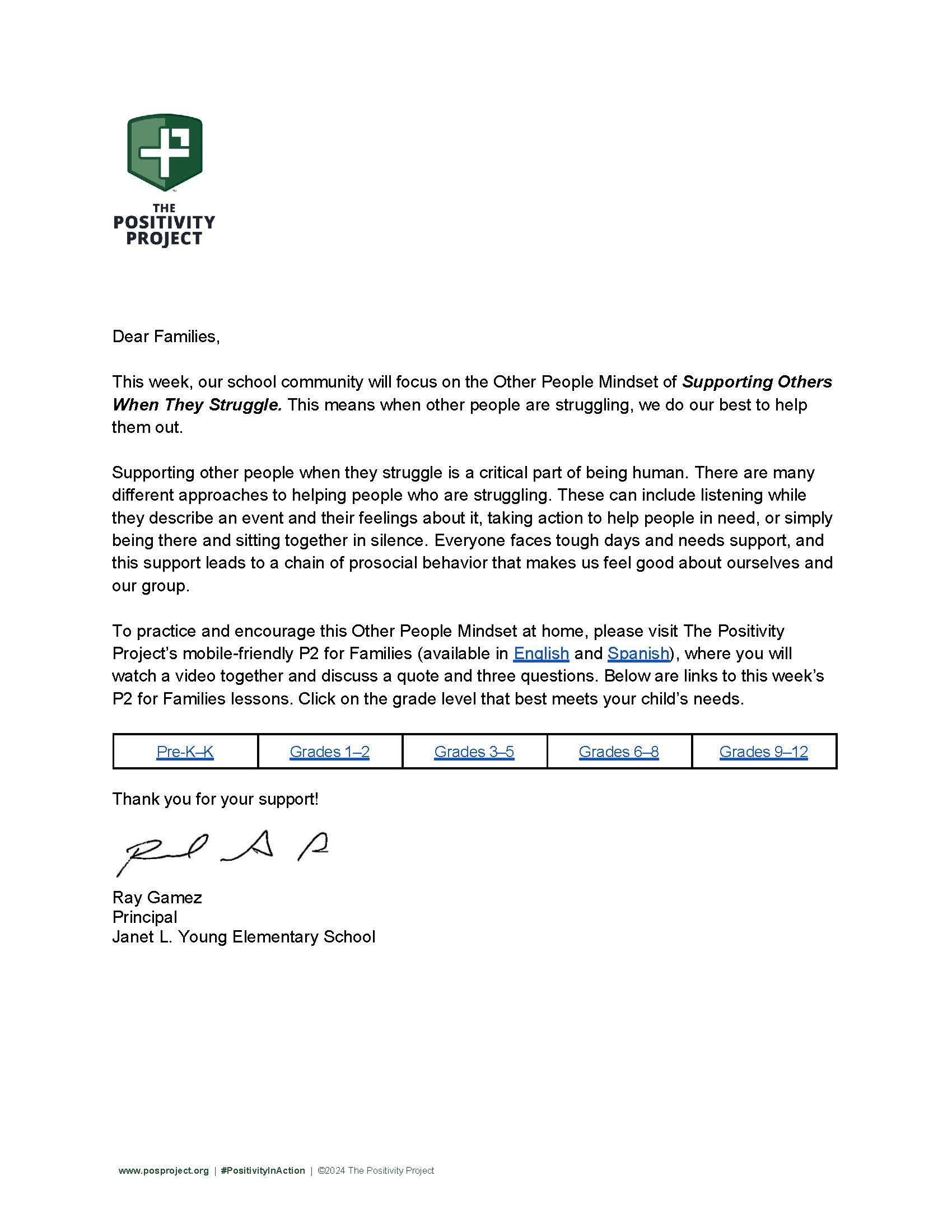 Positivity Project - 12/8/25