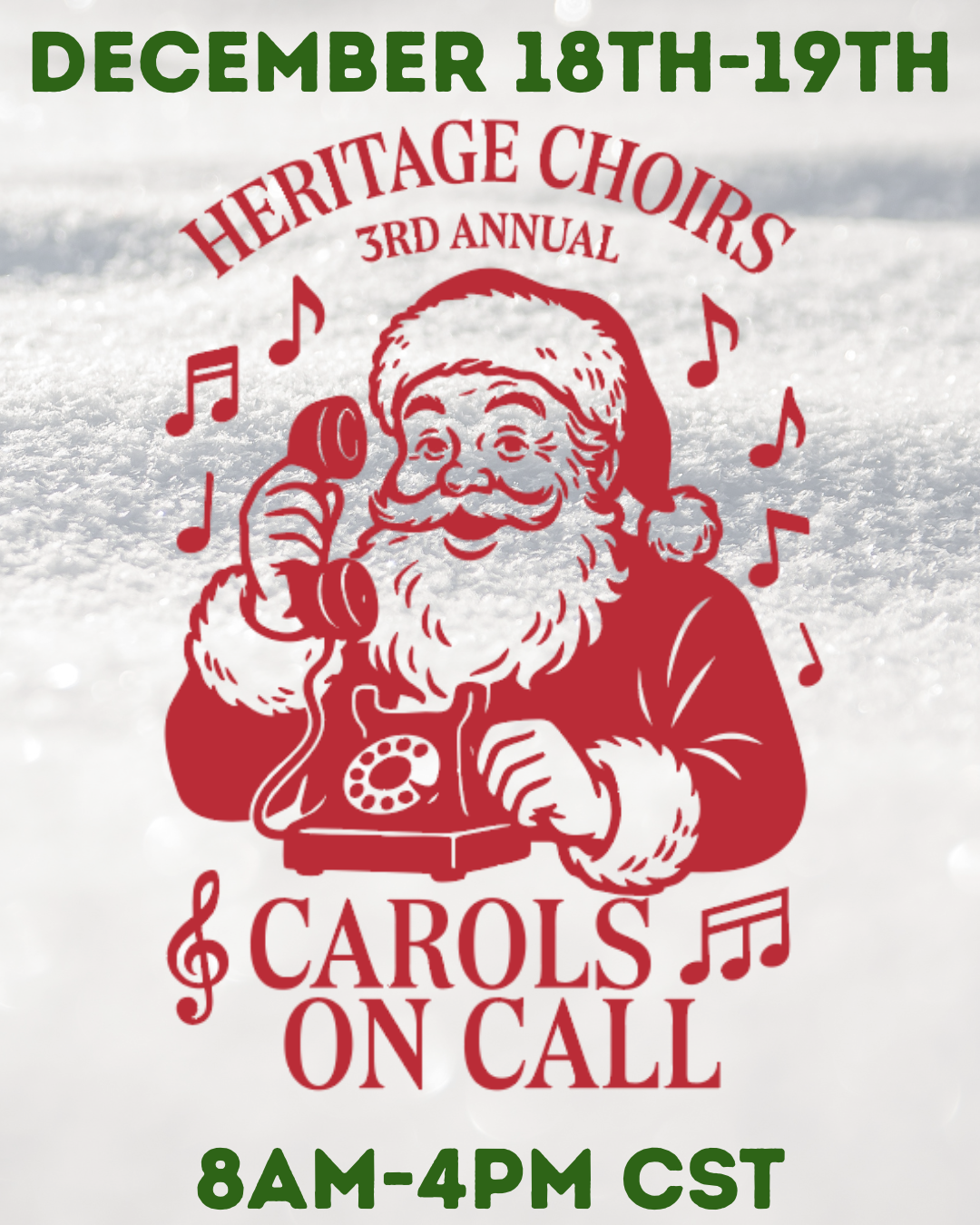 Rogers Heritage High School Carols on Call