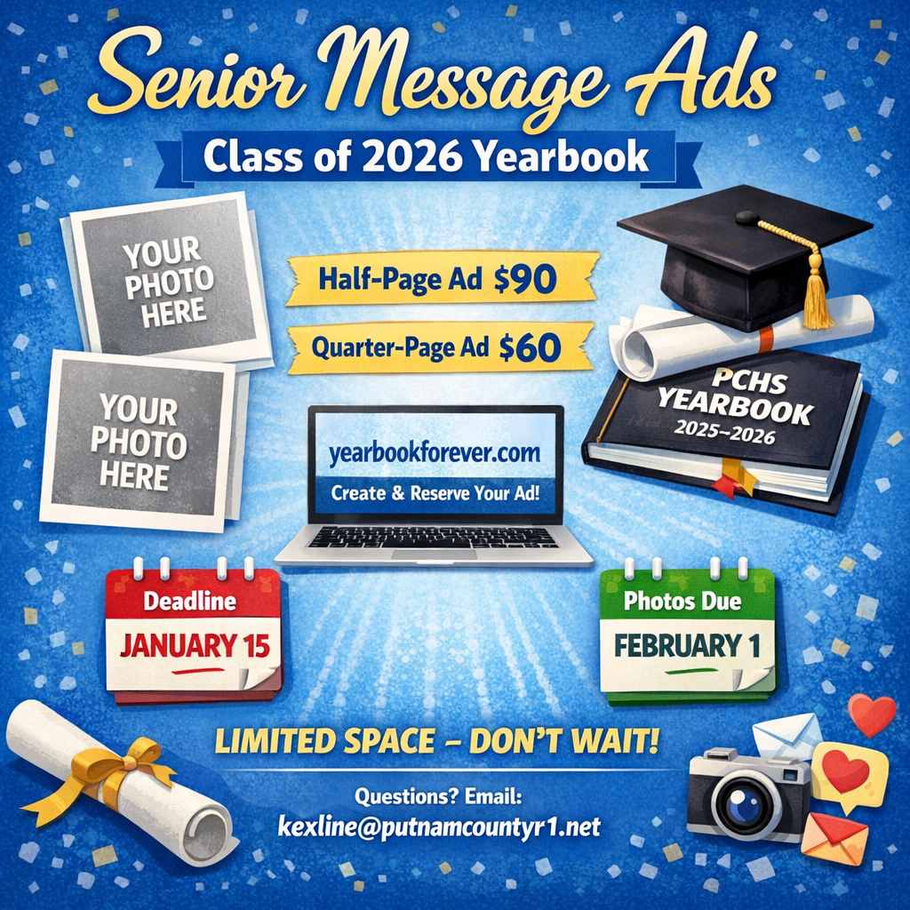 senior ads for pchs echo yearbook
