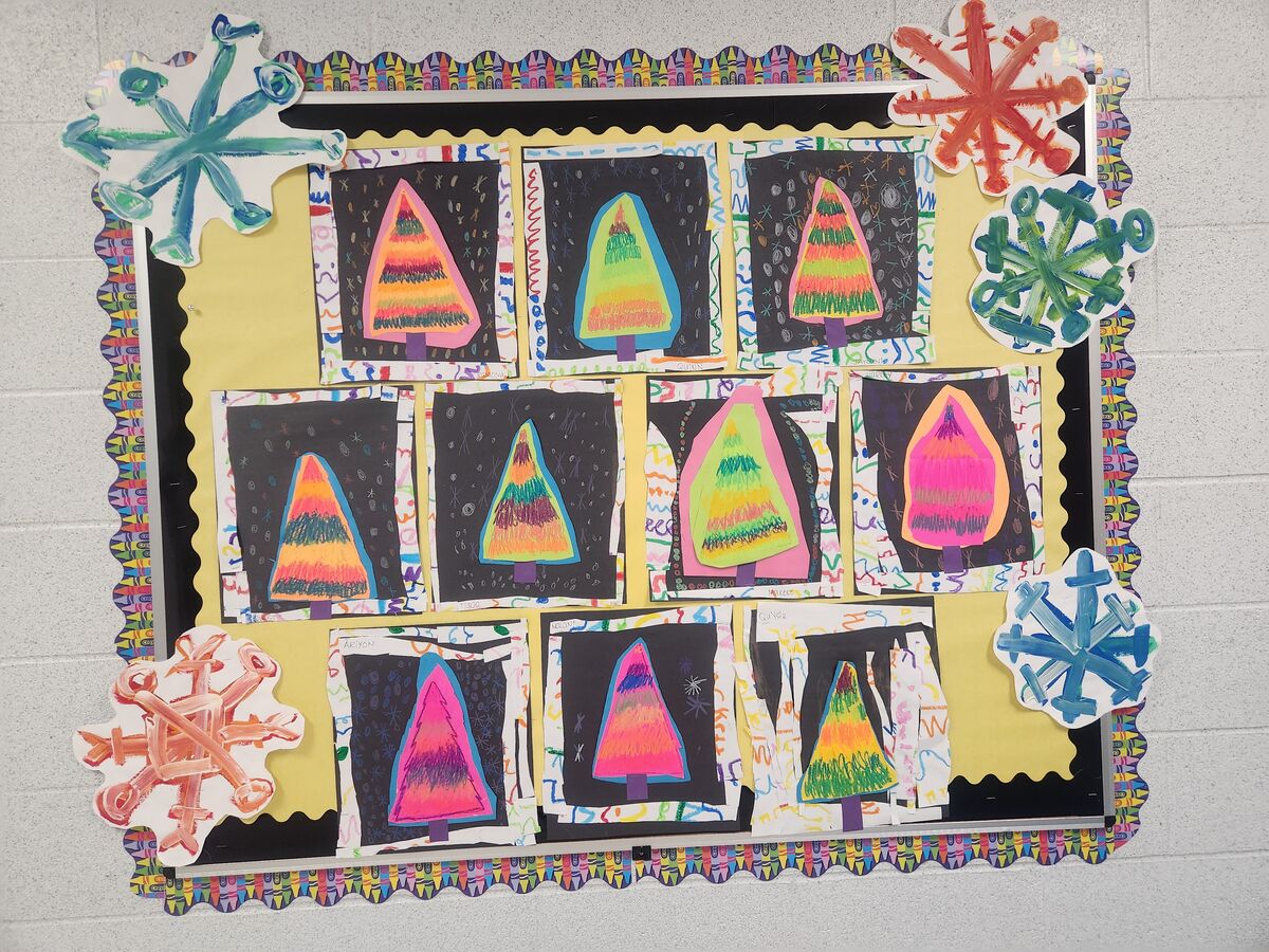 Student Art and Holiday Spirit at Rensselaer!