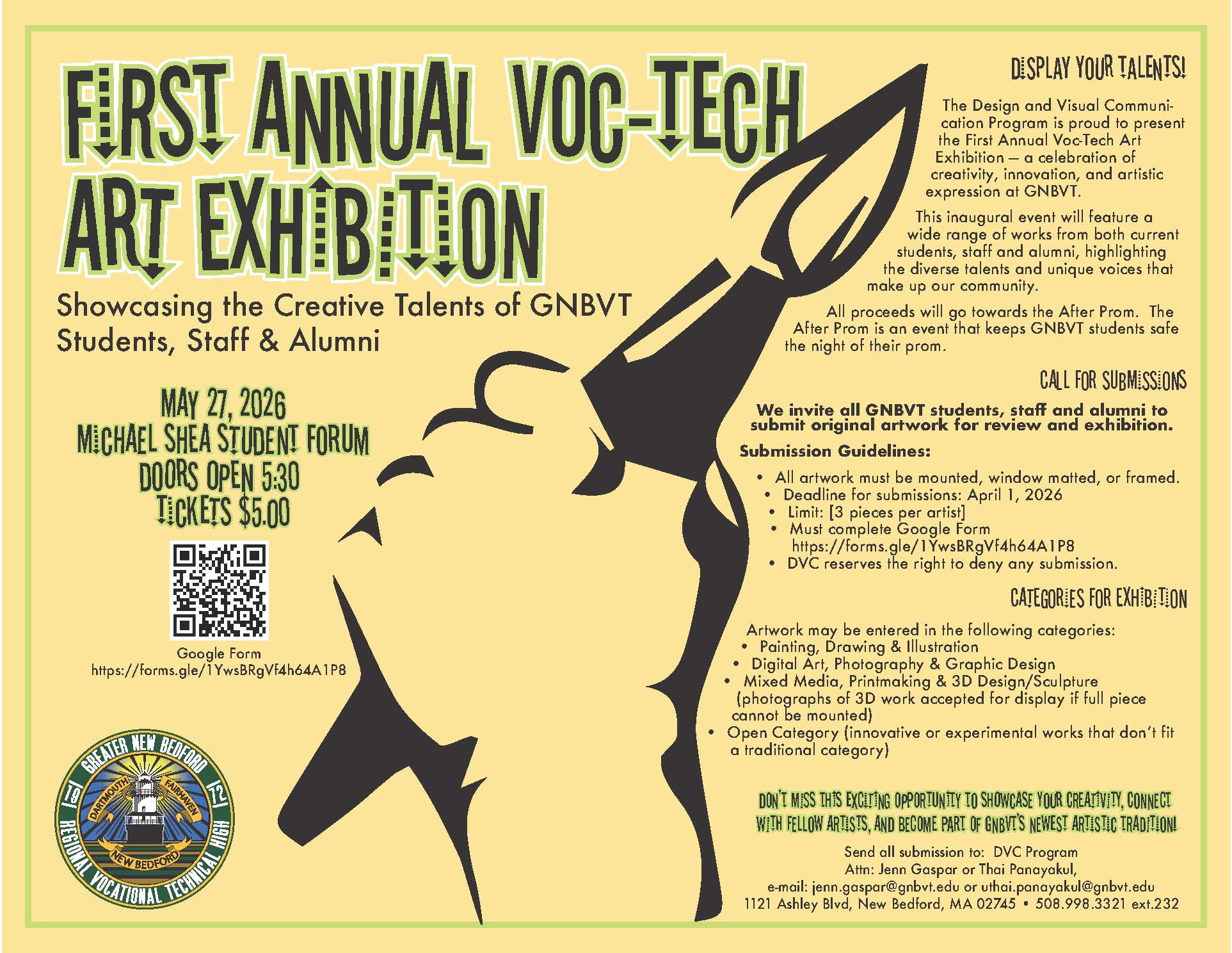  First Annual Voc-Tech Art Exhibition