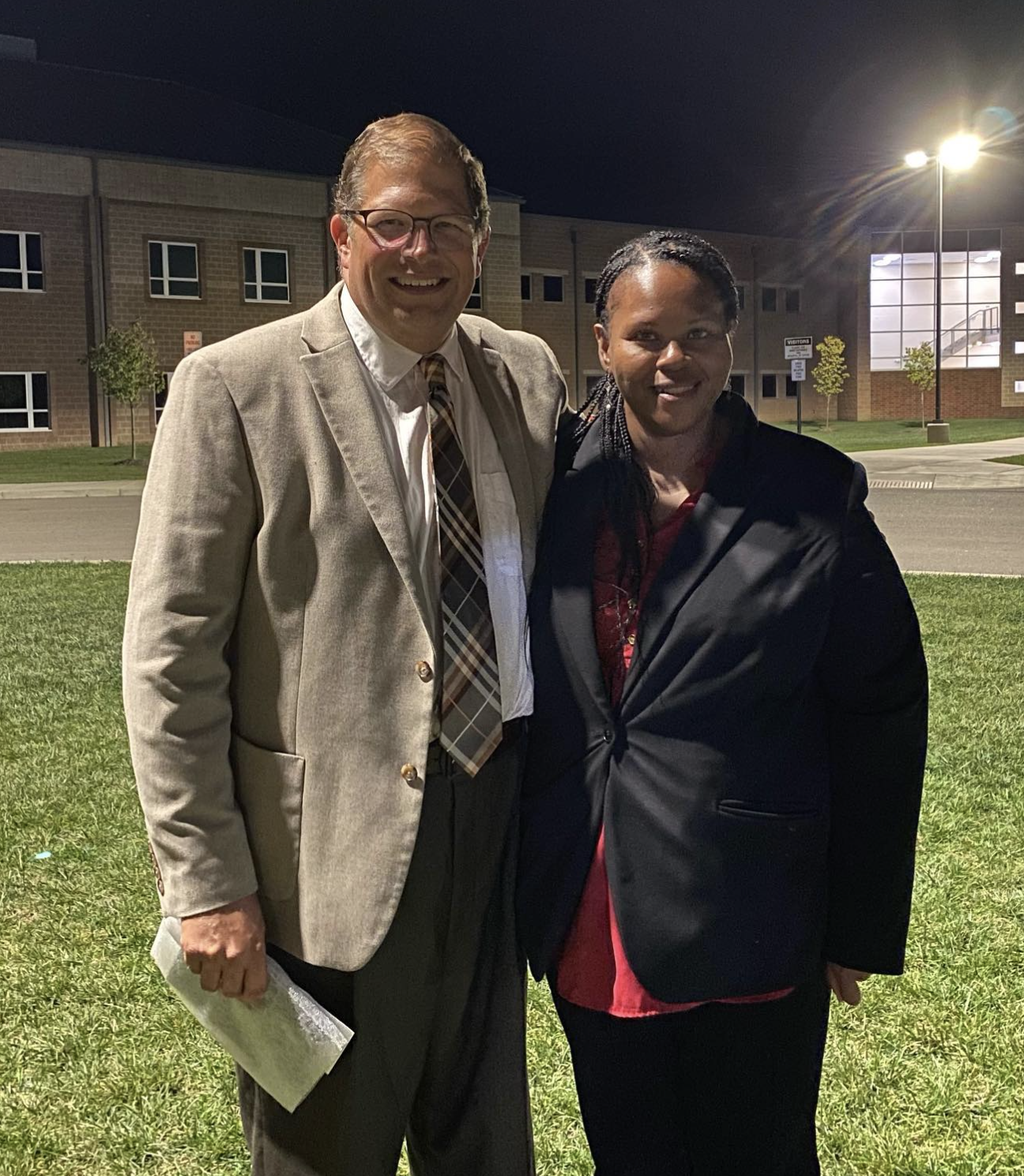 Ms. Johnson will march in the Rose Parade on January 1
