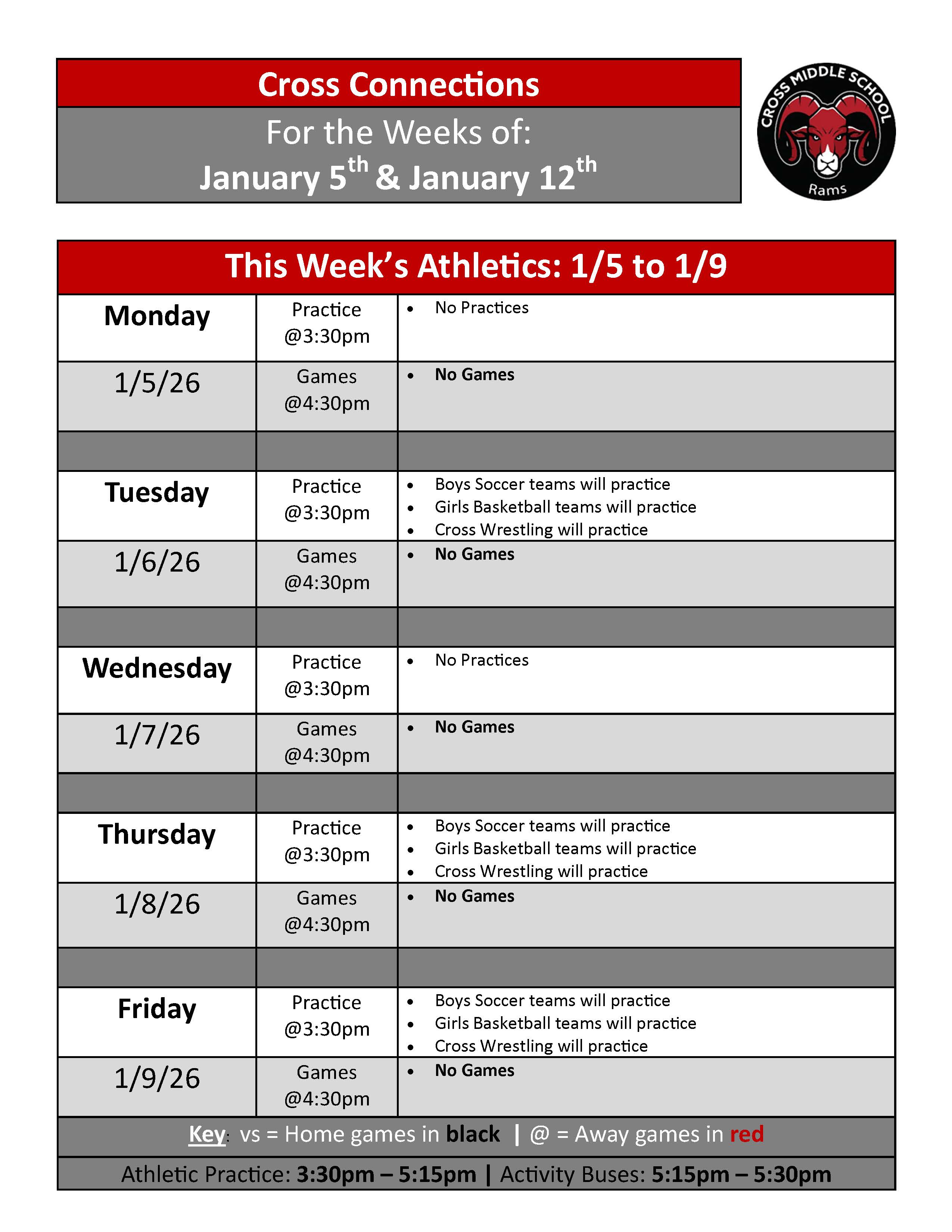 Cross Middle School - Home