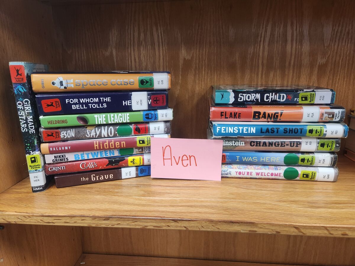 Book Spine Poetry Showcase