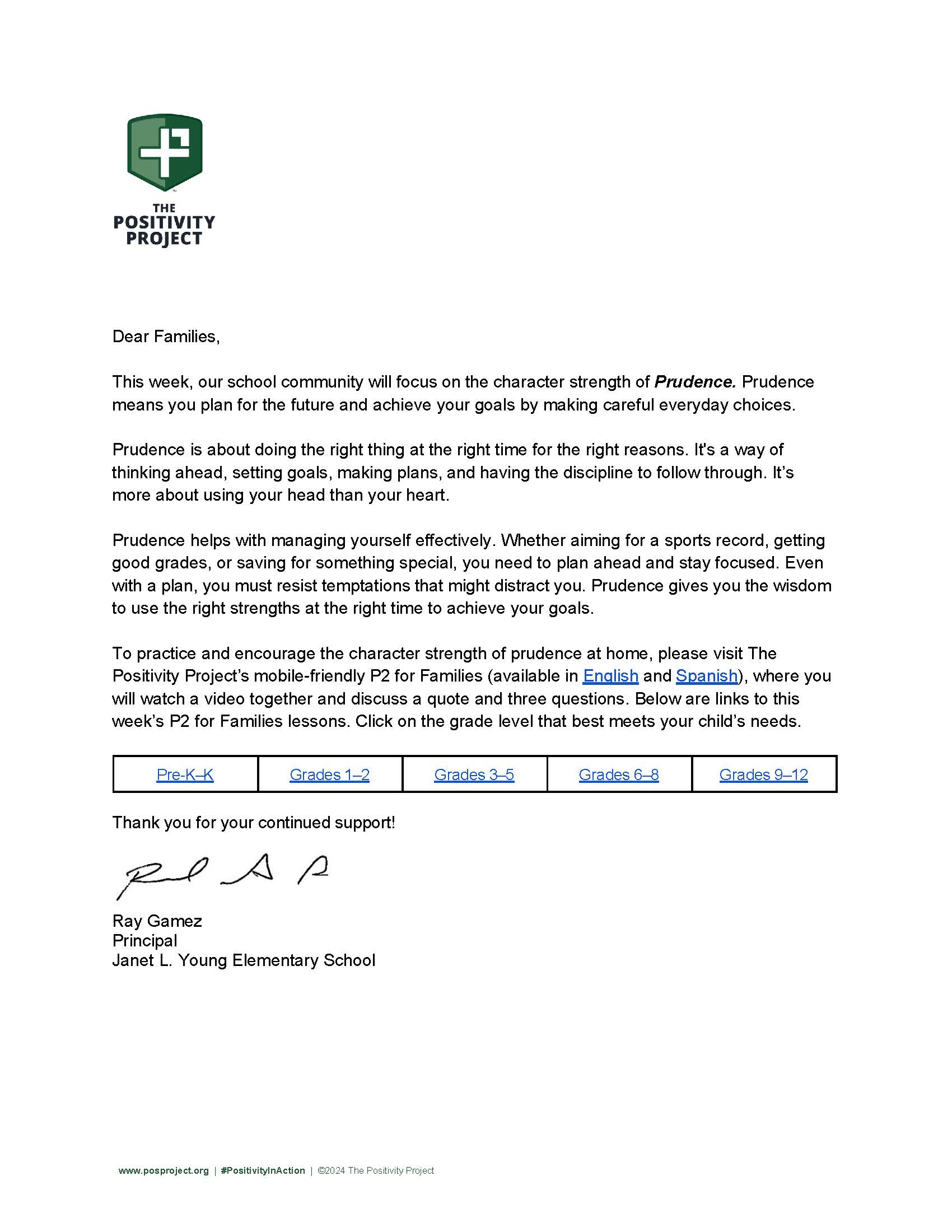 Positivity Project week of 1/12/26