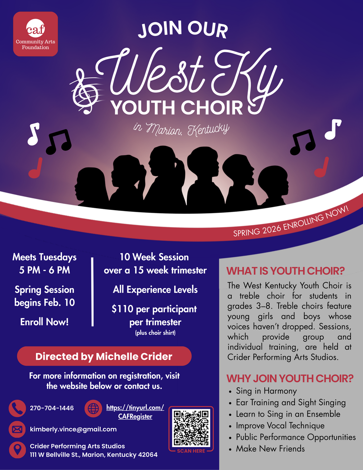 Join West KY Youth Choir!