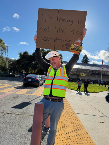 Construction traffic is hard