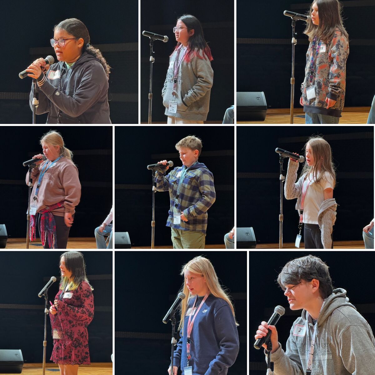 collage of second 9 participants