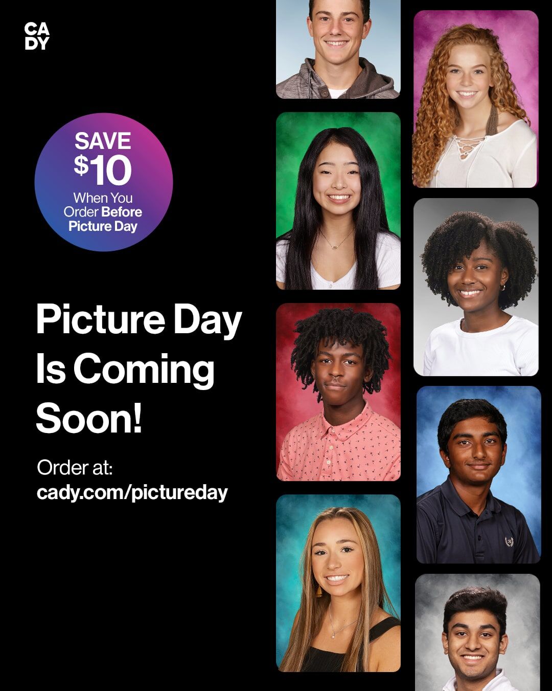 WHS Picture Day — September 15 