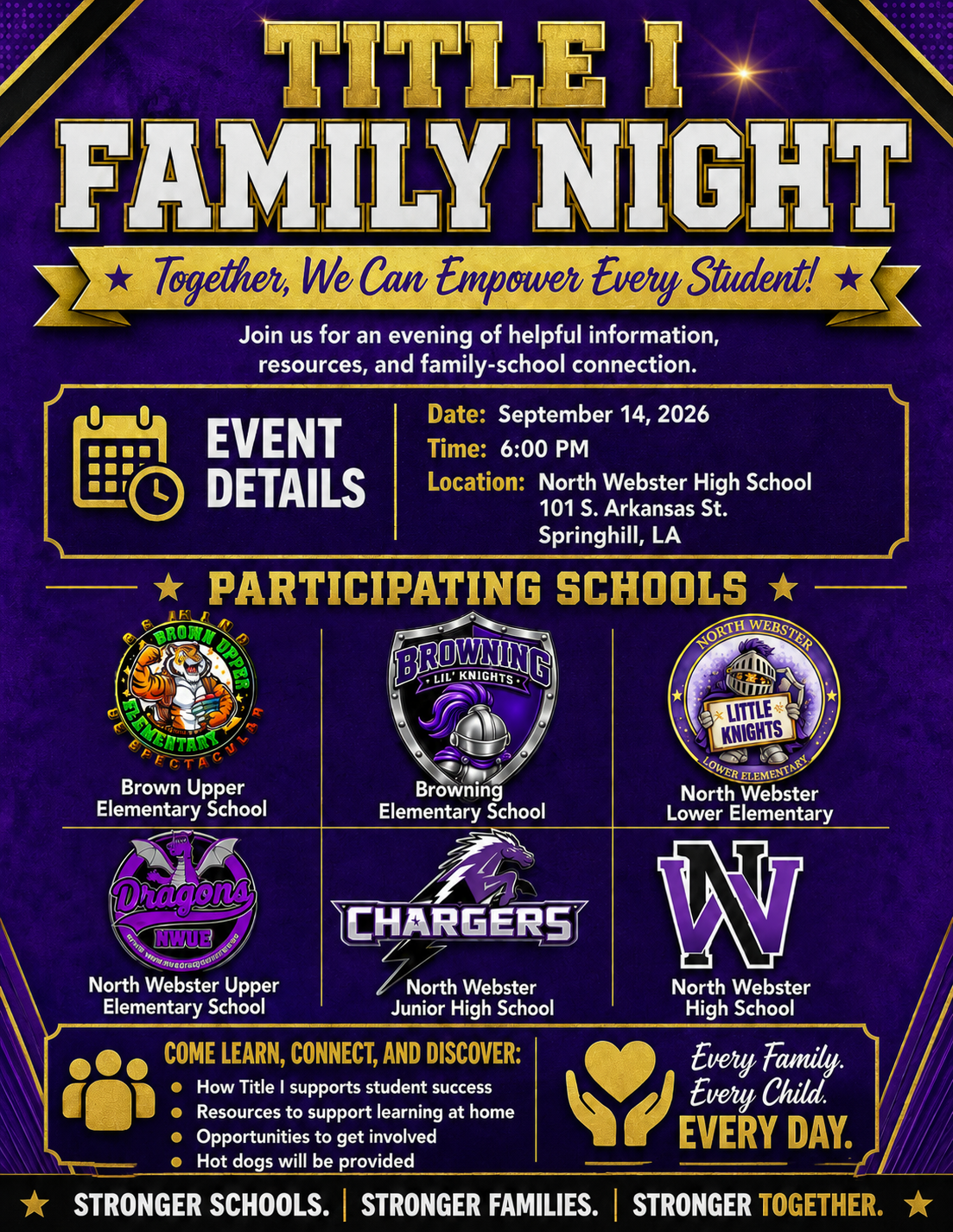Title 1 Parent/Family Night