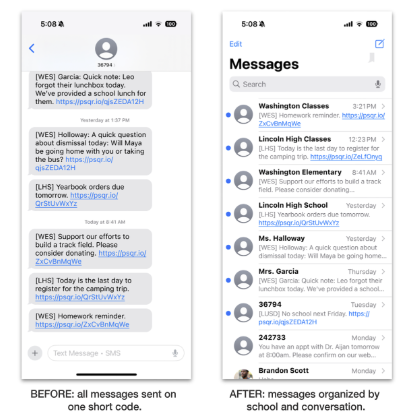 Coming Soon! A Change to How You’ll Get Texts (SMS) From Your School