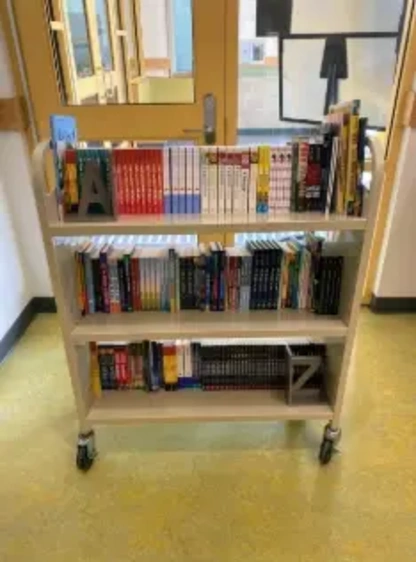 Shaw Birthday Book Cart