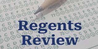 Regents Review Schedule
