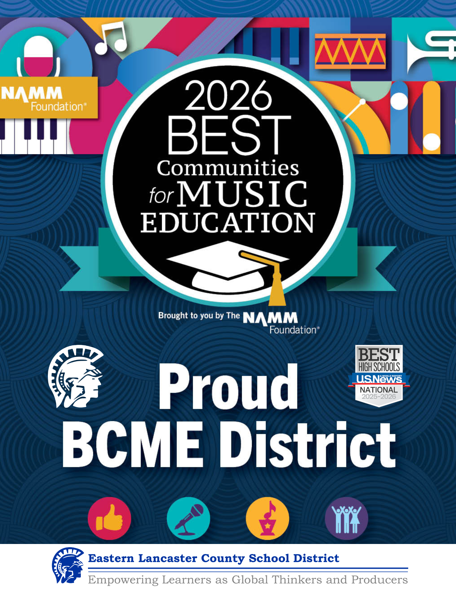 2026 Best Communities for Music Education!