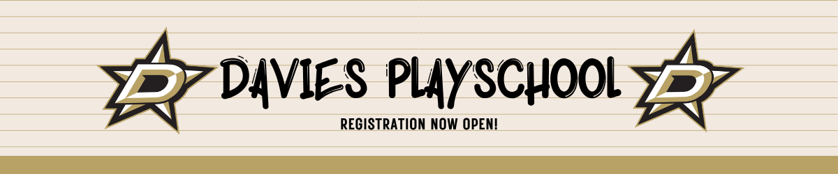 Davies Playschool Registration Now Open for September 2026