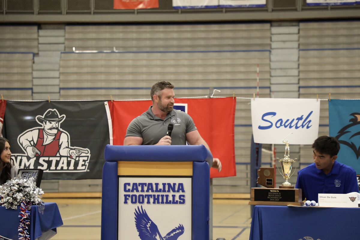 Falcons Take Flight: CFHS Celebrates Student-Athlete Signing Day