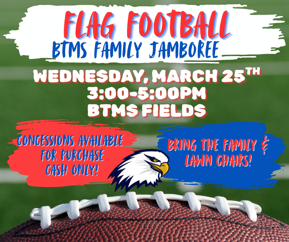 Join us for the 1st Annual Flag Football Jamboree