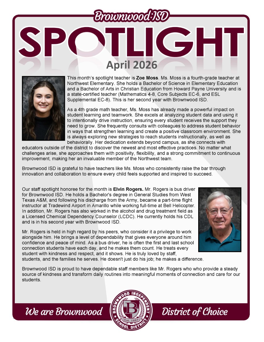 BISD April 2026 Spotlight Article Preview