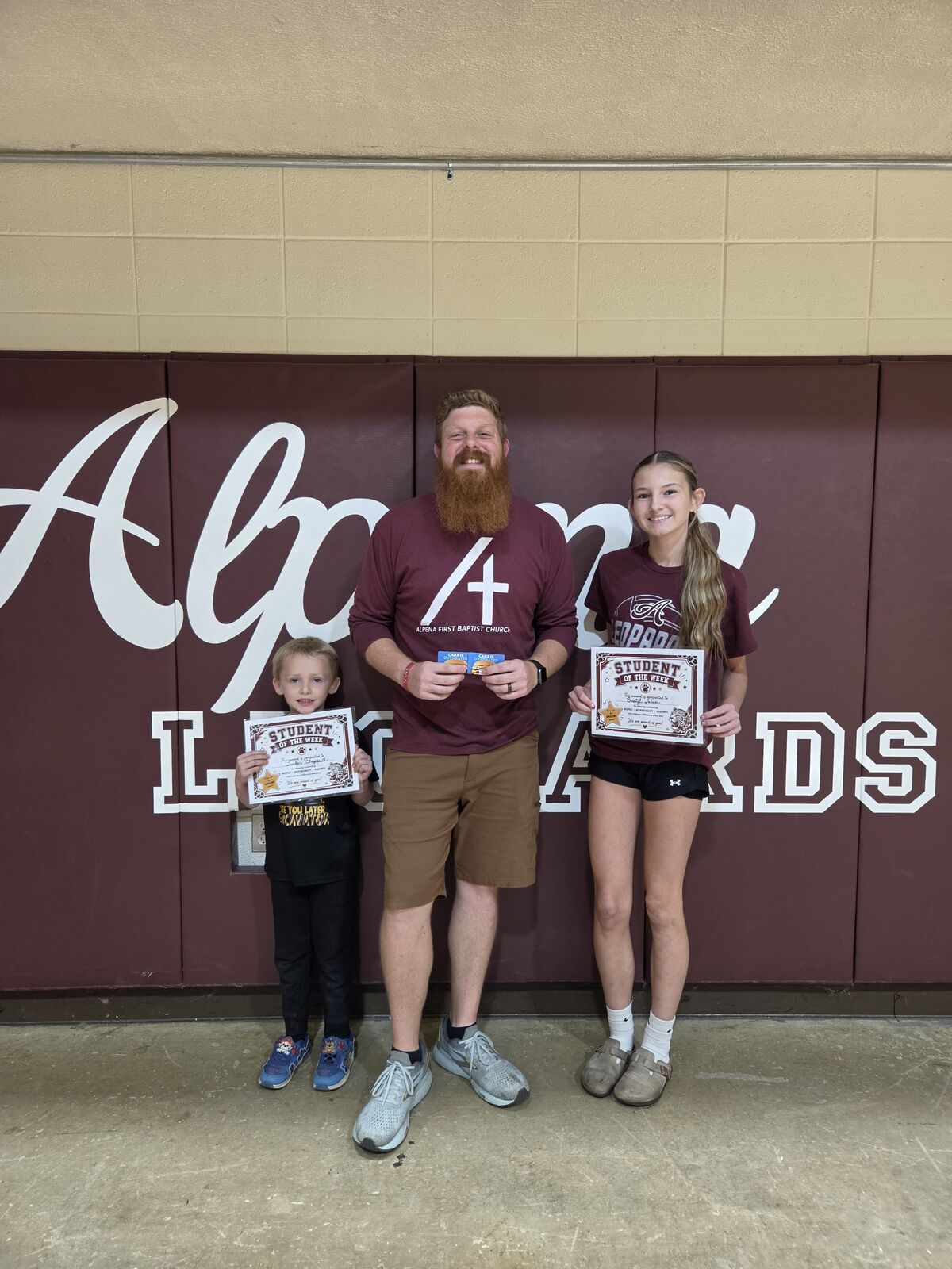 Congratulations to Tucker and Bristyl - our Students of the Week!