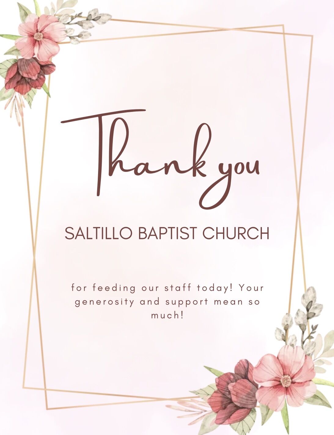 Thank You