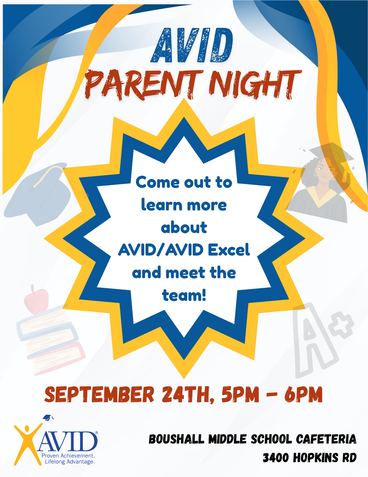 2026-2027 AVID Parent Night