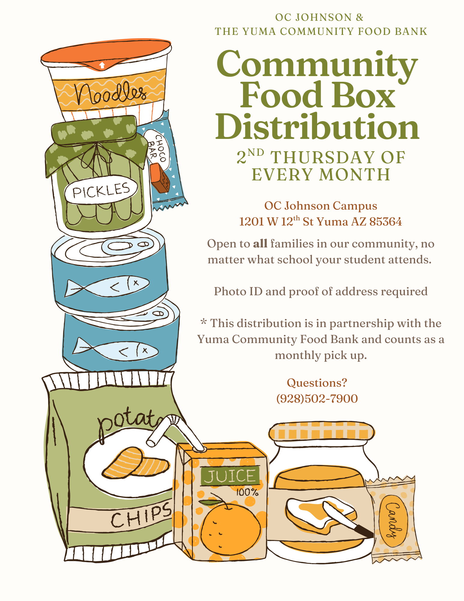 Community Food Box Distribution