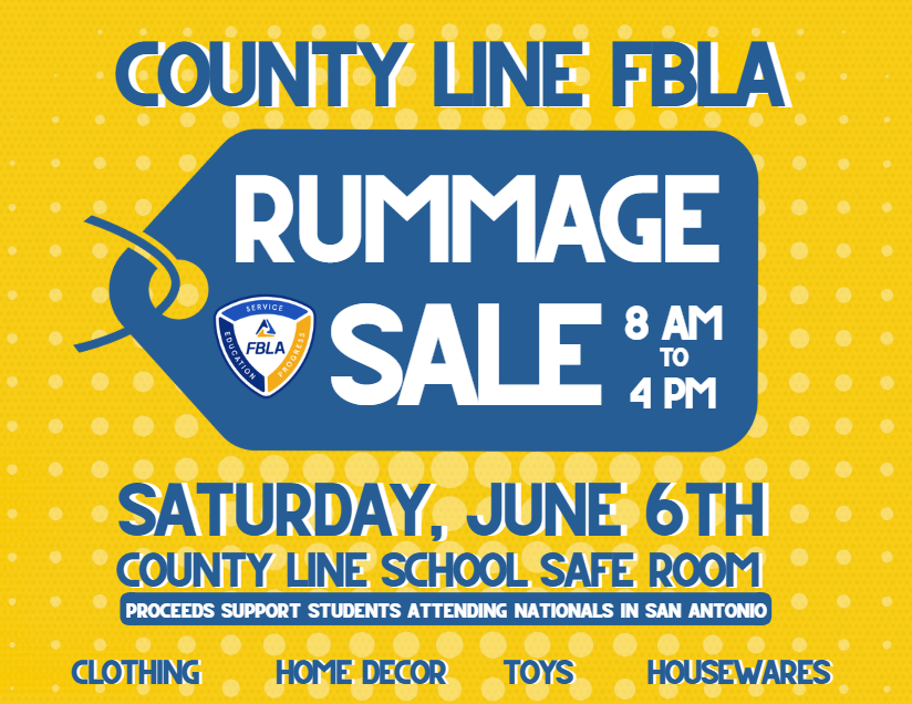 FBLA Rummage Sale
