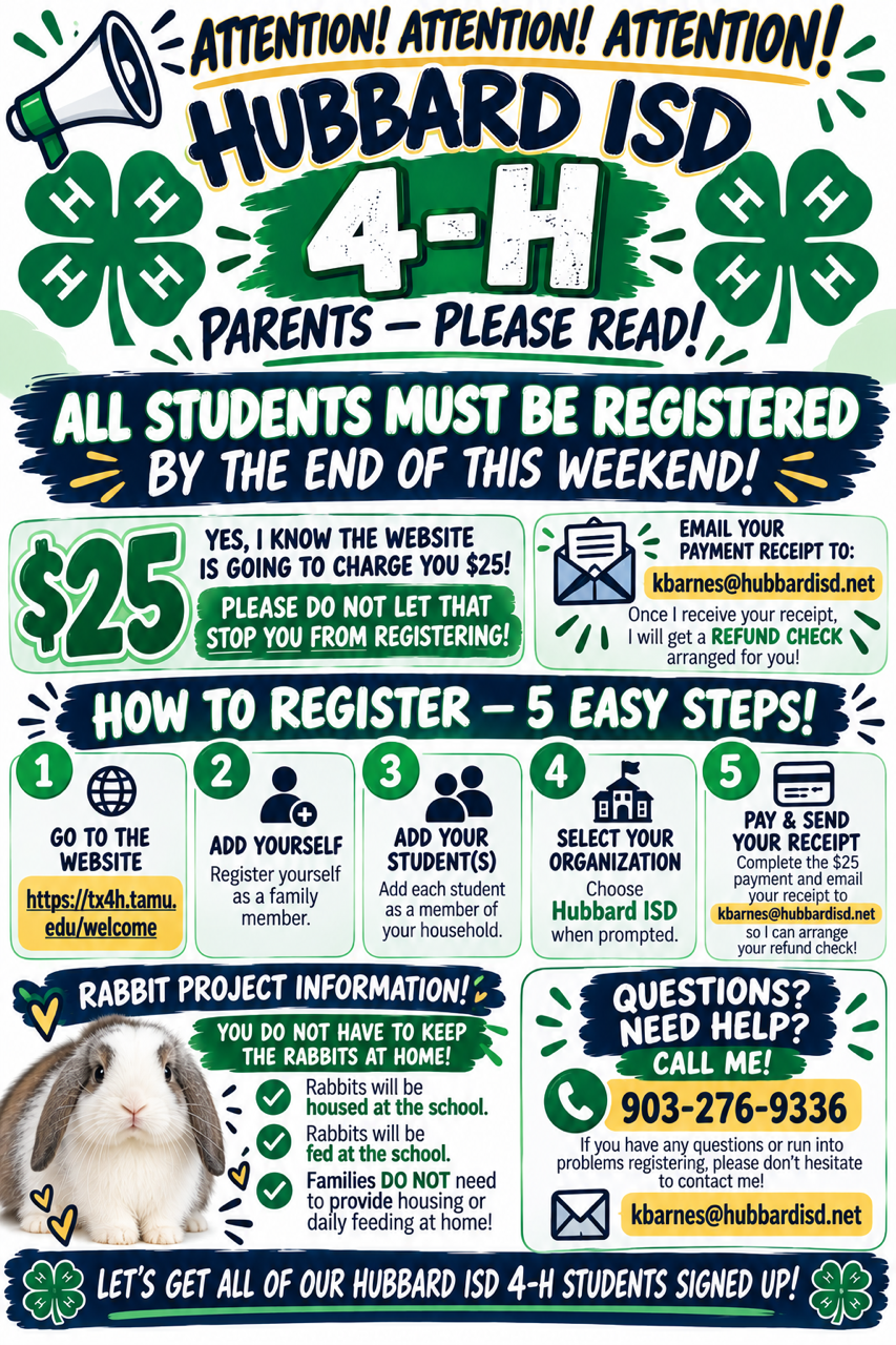 4H Parent Notification