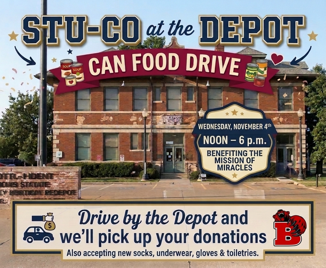 BHS Student Council Canned Food Drive 