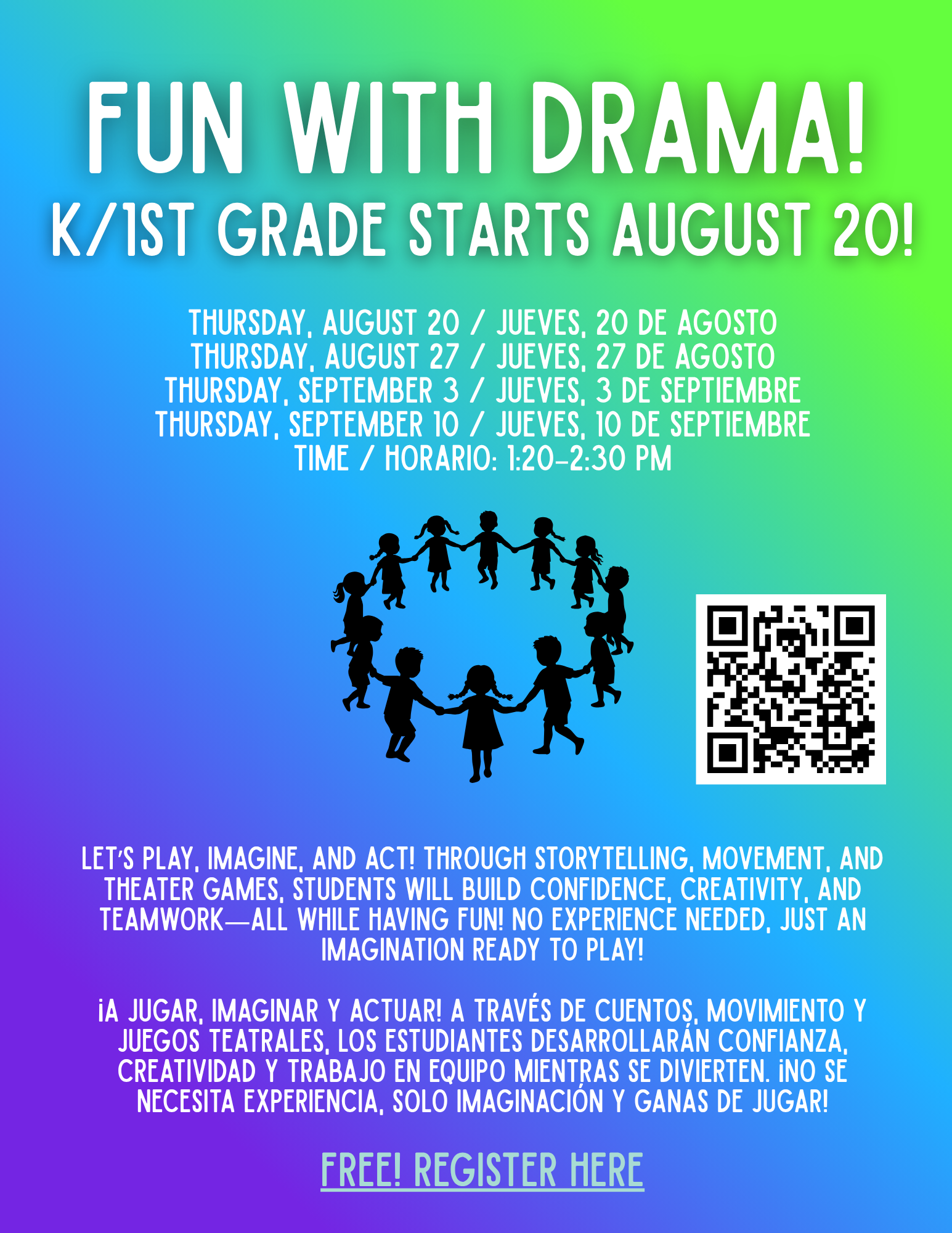 After School Drama Opportunities Are Here! 