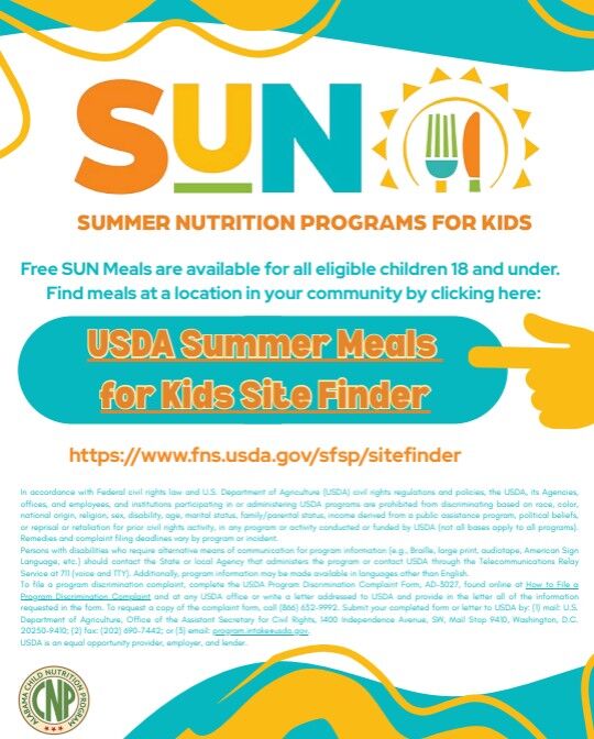 SUN Meals-Summer 2026