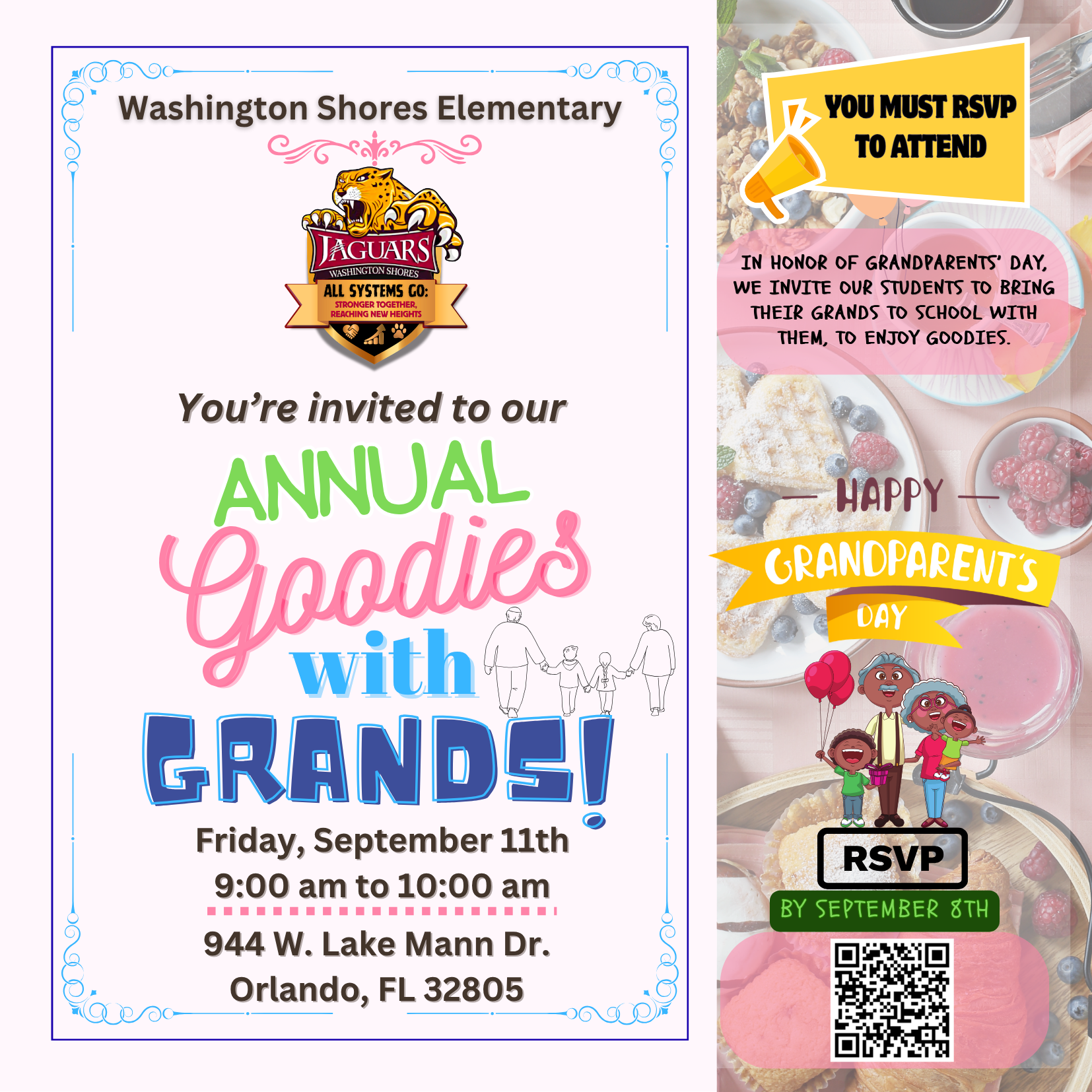 🍩👵🧓 Goodies with Grands is Back! 🍩👵🧓