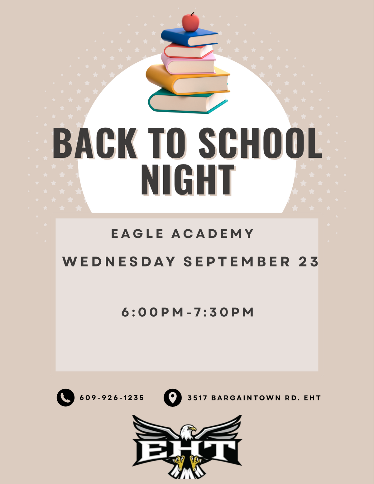 Eagle Academy: Back to School Night