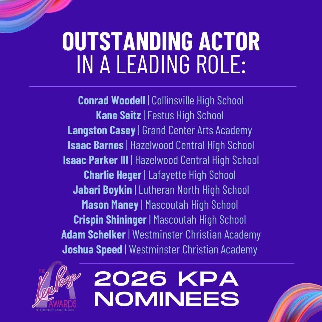 List of nominees for Outstanding Actor in a Leading Role for the 2026 KPA Awards.