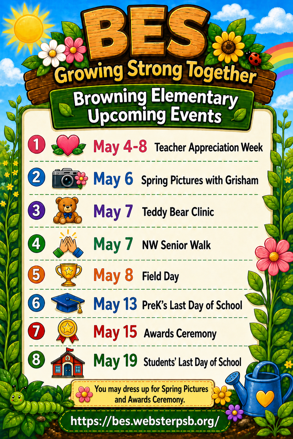 05/04/26 Upcoming Events