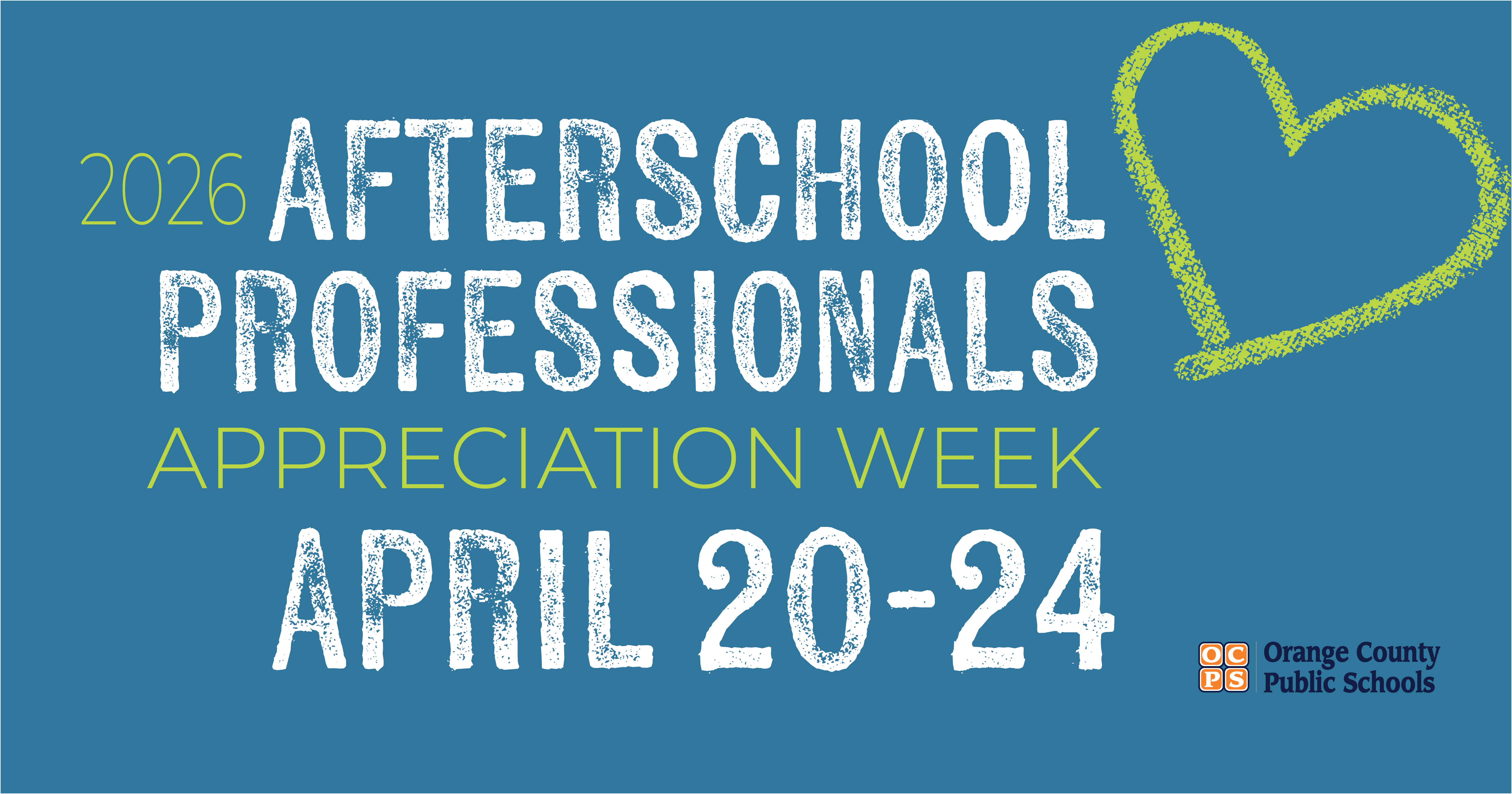 Afterschool Professionals Appreciation Week